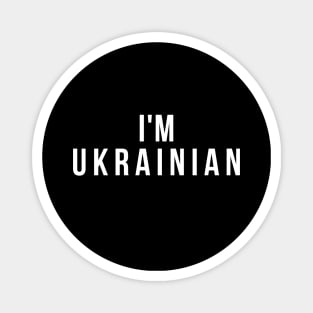 im ukrainian Magnet